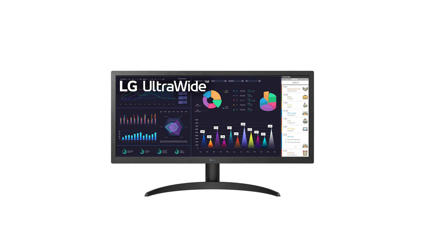 شاشة 26 بوصة 21:9 UltraWide™ Full HD IPS مع تقنية AMD FreeSync™ 