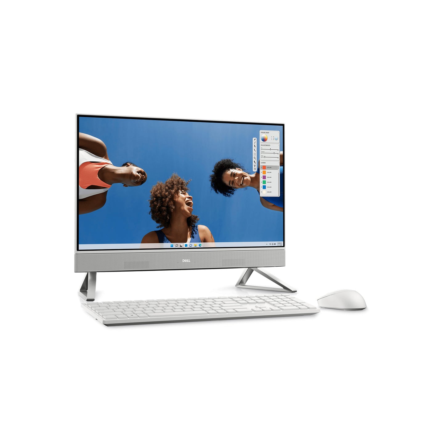 مجدد (ممتاز) – Dell Inspiron 5420 AIO (2023) | شاشة FHD مقاس 23.8 بوصة | Core i3 - محرك أقراص SSD سعة 256 جيجابايت - ذاكرة وصول عشوائي سعتها 8 جيجابايت | 6 مراكز بسرعة 4.5 جيجاهرتز - وحدة المعالجة المركزية من الجيل الثالث عشر