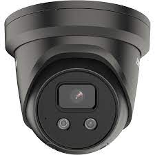 Hikvisionn CCTV 4K AcuSense Strobe Light and Audible Warning Fixed Turret Network Camera (DS-2CD2386G2-ISU/SL)