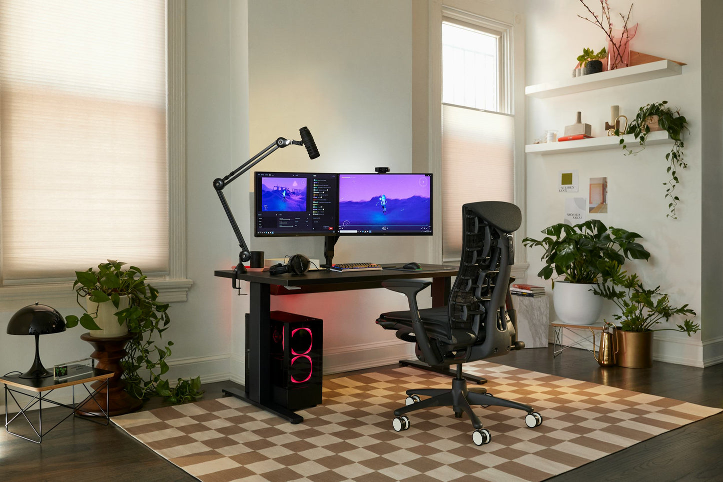 مكتب الجلوس والوقوف لألعاب موتيا 