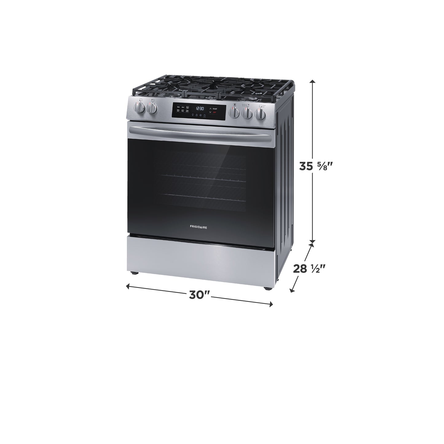 Frigidaire 30" Gas Range with Steam Clean