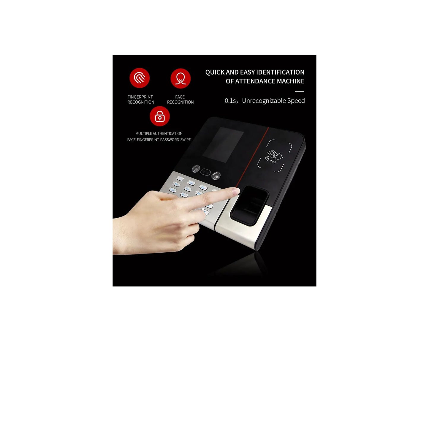 Biosystem Finger & Face Scan All-in-one Time Attendance Machine