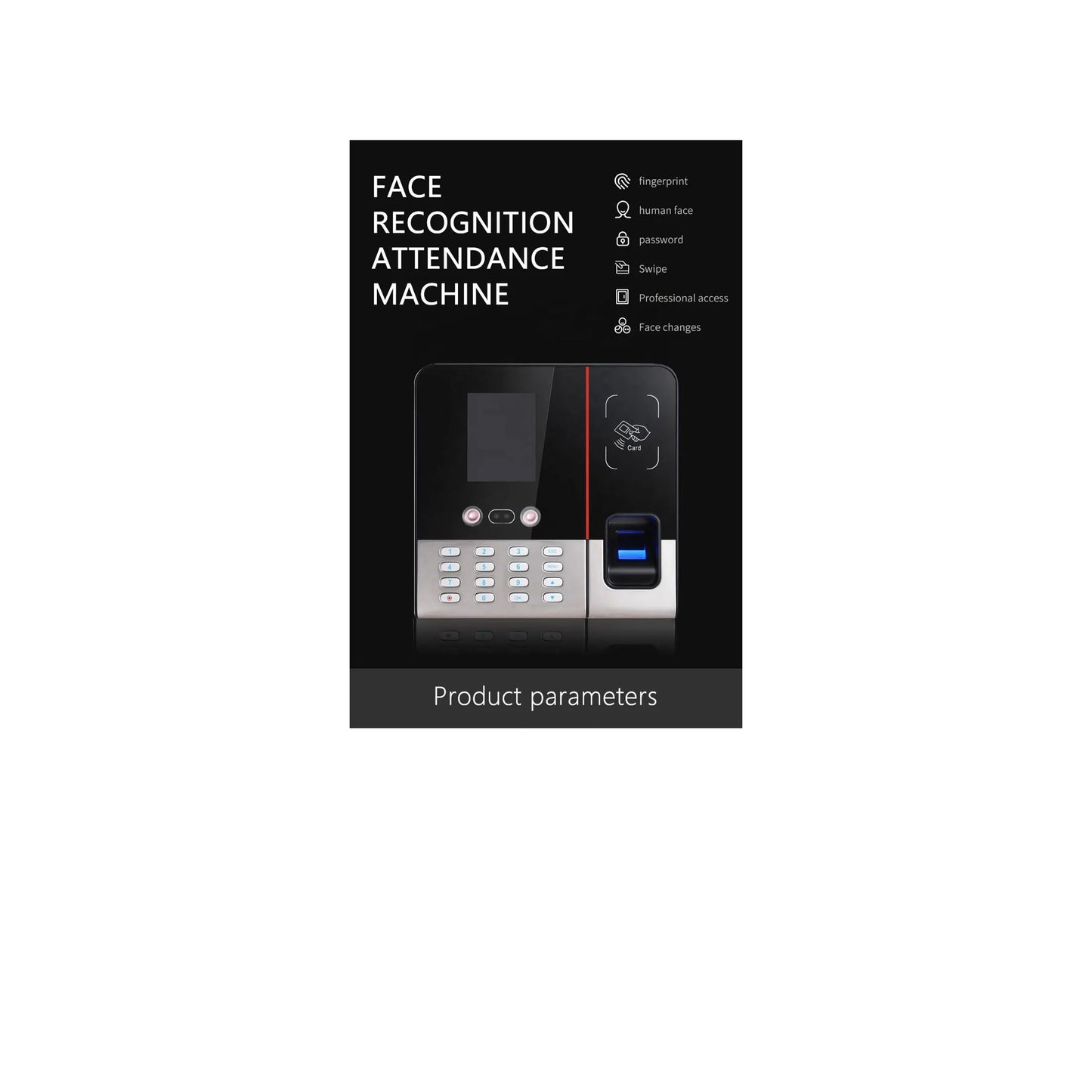 Biosystem Finger & Face Scan All-in-one Time Attendance Machine