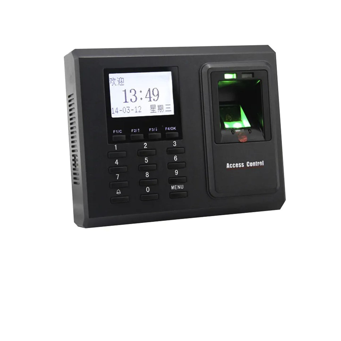 TCP/IP Biometric Fingerprint password and proximity card recognition time attendance