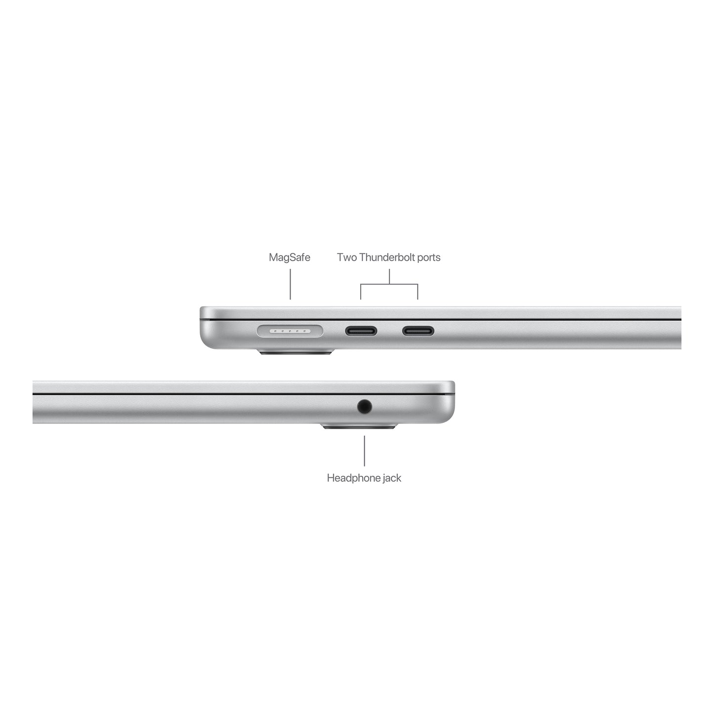 Apple - لاب توب MacBook Air 13 بوصة - شريحة M3 - ذاكرة 16 جيجابايت - SSD 1 تيرابايت (أحدث طراز) 