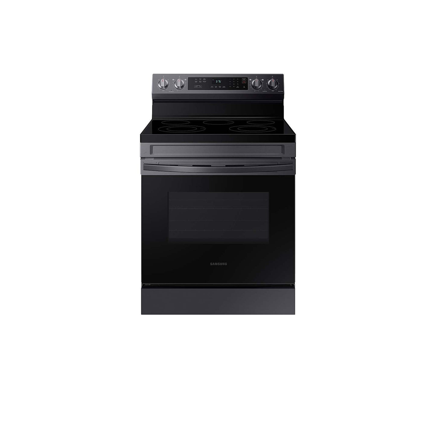 6.3 cu. ft. Smart Freestanding Electric Range with Rapid Boil™ & Self Clean in Stainless Steel.