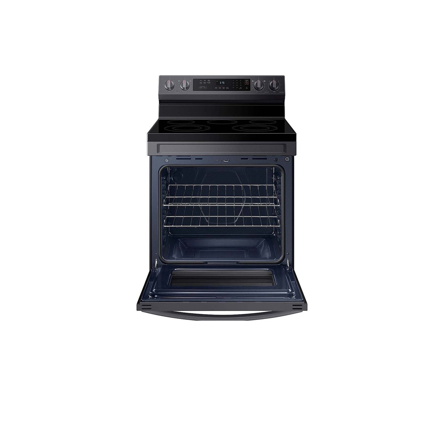 6.3 cu. ft. Smart Freestanding Electric Range with Rapid Boil™ & Self Clean in Stainless Steel.