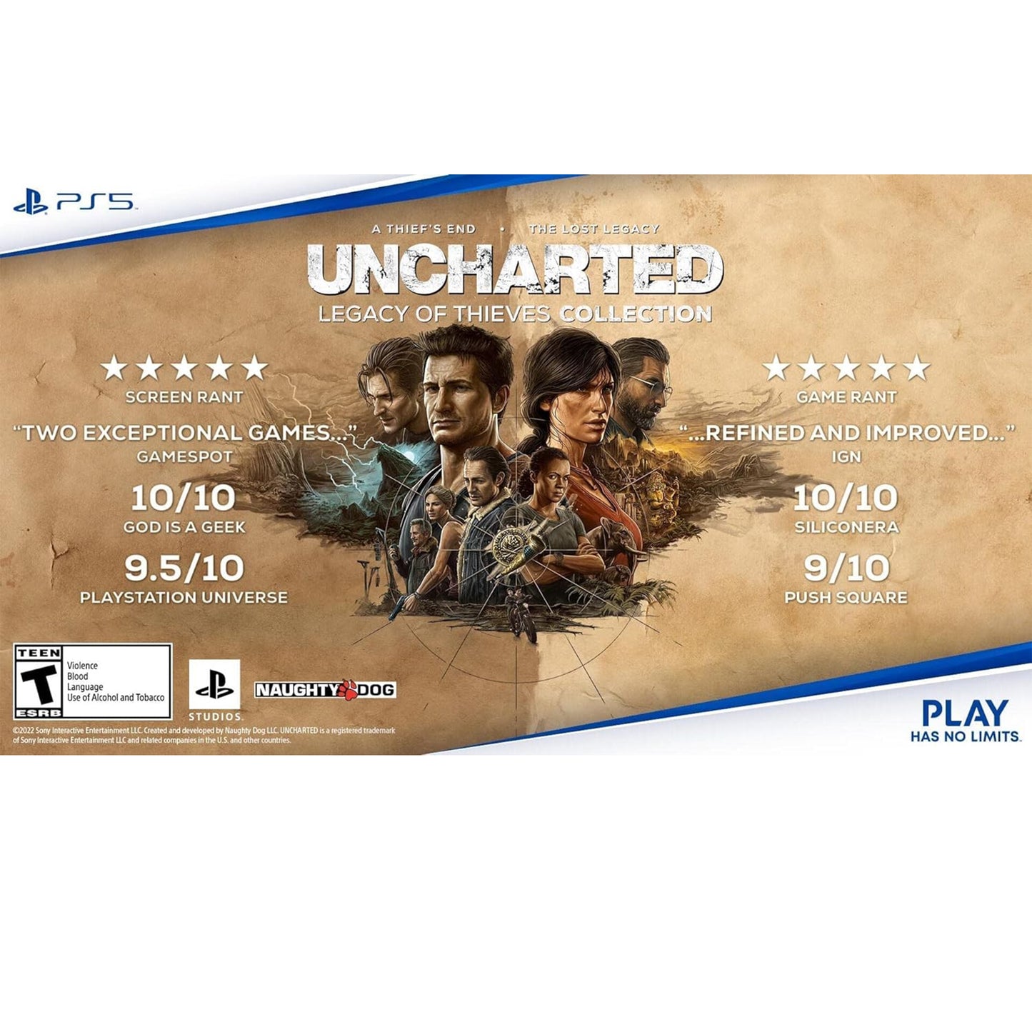 UNCHARTED: Legacy of Thieves Collection - PlayStation 5