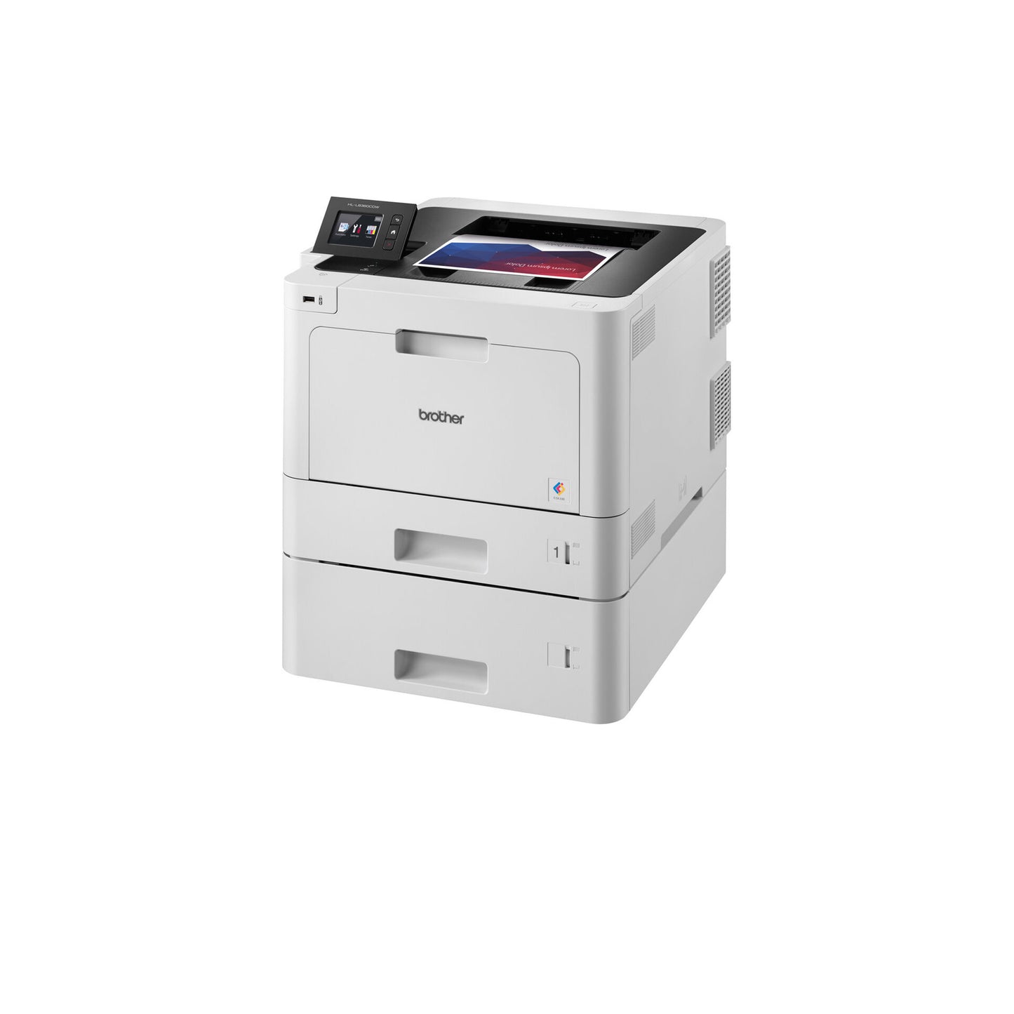 rother Printer HLL8360CDWT Business Color Laser Printer with Duplex Printing, Wireless Networking and Dual Trays