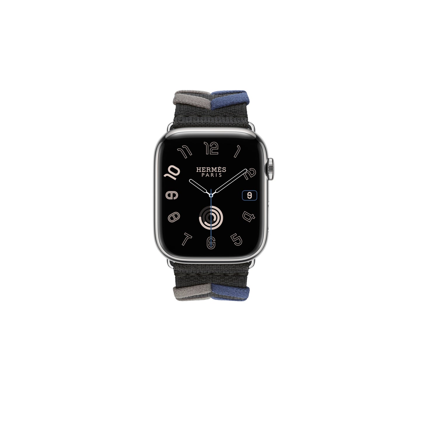 ساعة Apple Watch Hermès - 41 ملم Rouge H Bridon Single Tour 