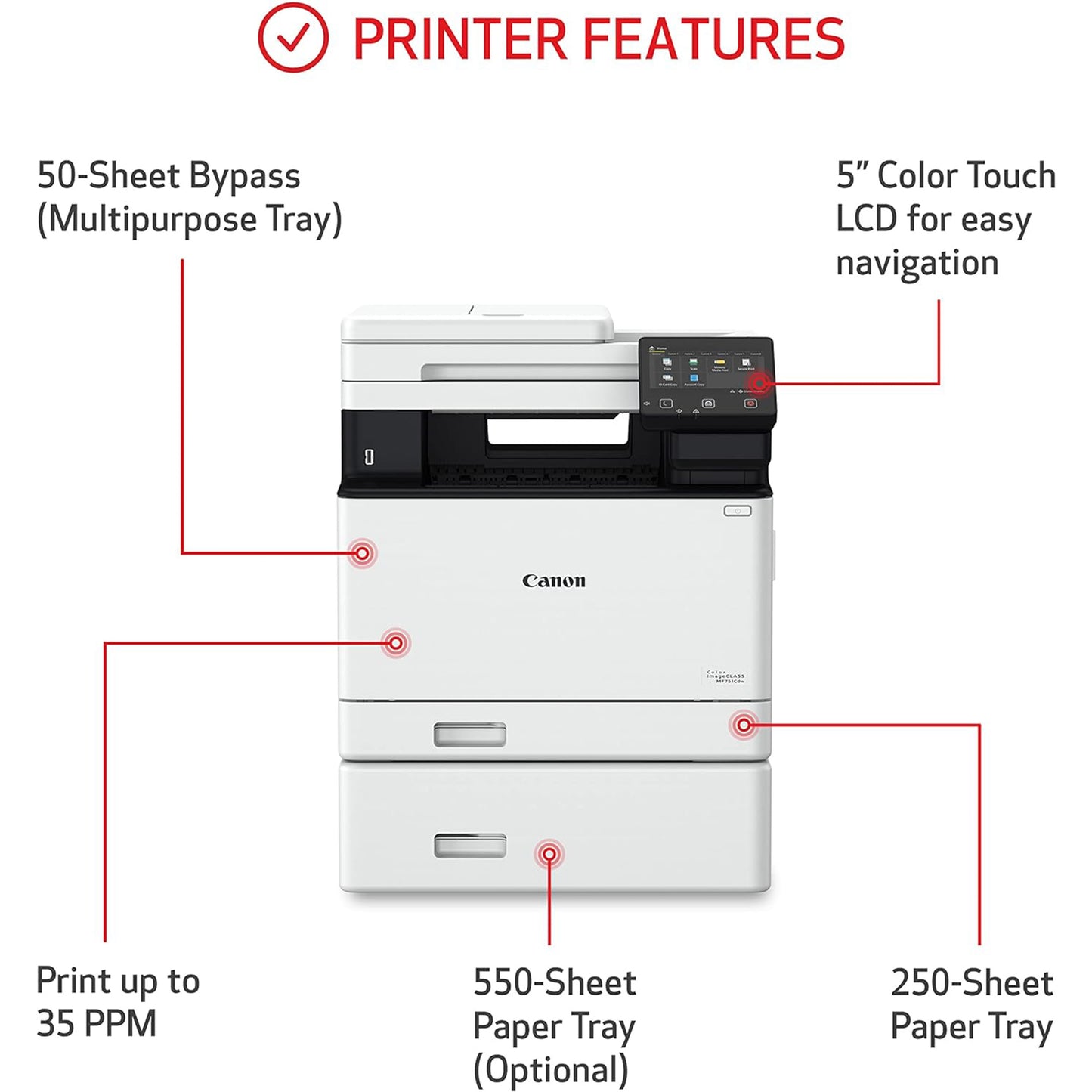 Color imageCLASS MF751Cdw