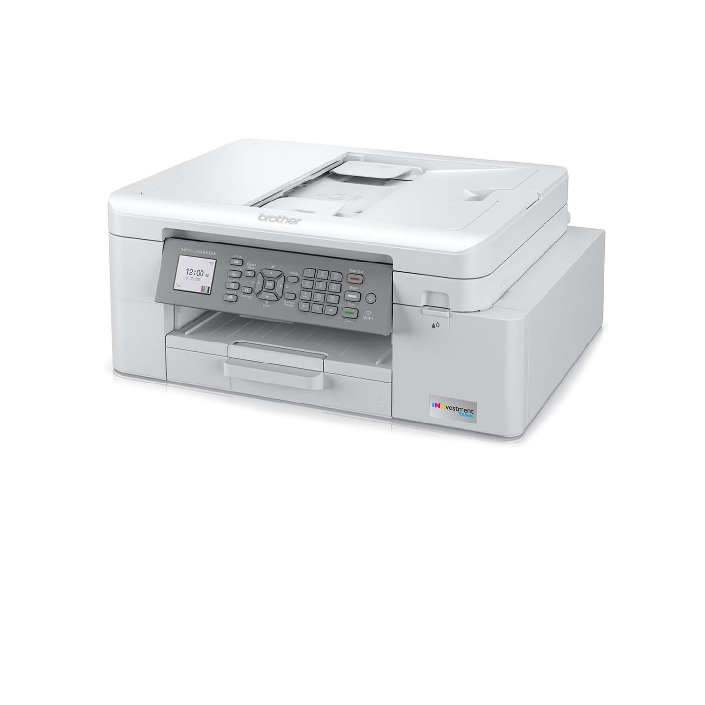 Brother MFC-J4335DW INKvestment Tank All-in-One Printer with Duplex and Wireless Printing Plus Up to 1-Year of Ink in-Box