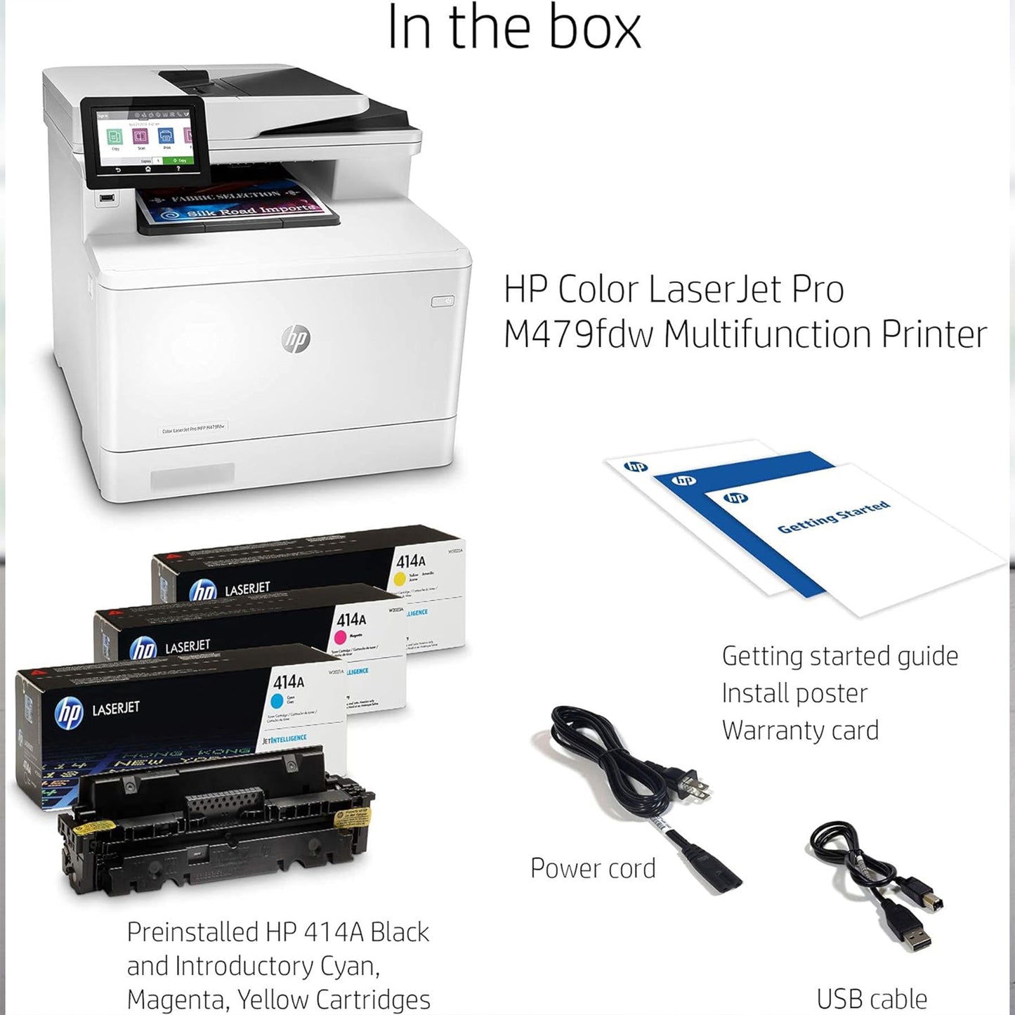 HP Color LaserJet Pro MFP M479fdw.