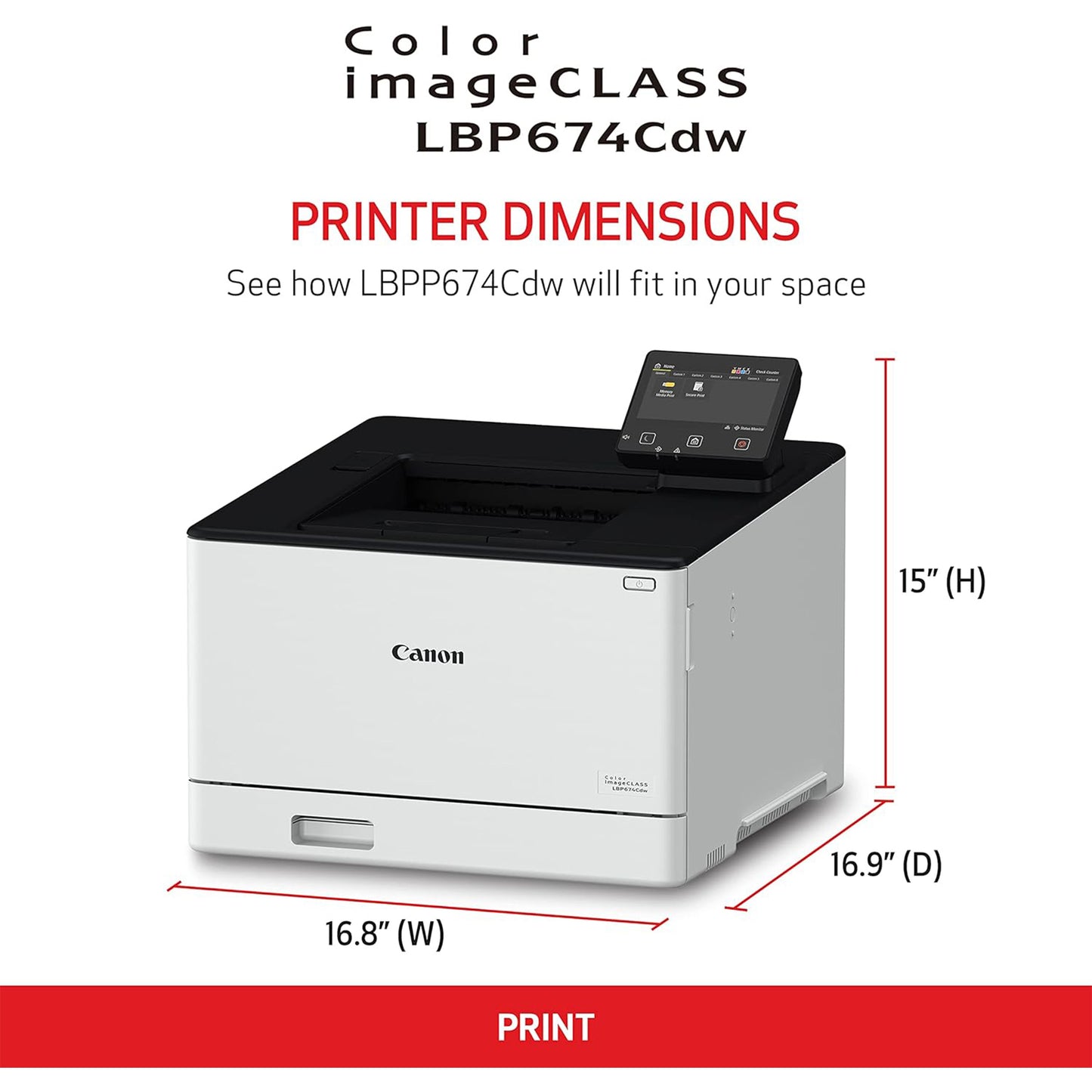 Color imageCLASS LBP674Cdw