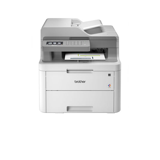 Brother MFC-L3710CW Compact Digital Color All-in-One Printer Providing Laser Printer Quality Results with Wireless