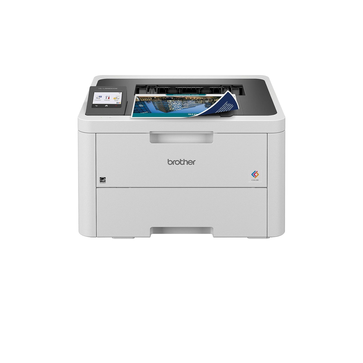 طابعة ألوان رقمية مدمجة لاسلكية من Brother HL-L3280CDW مع مخرجات بجودة الليزر، دوبلكس، طباعة متنقلة وإيثرنت 