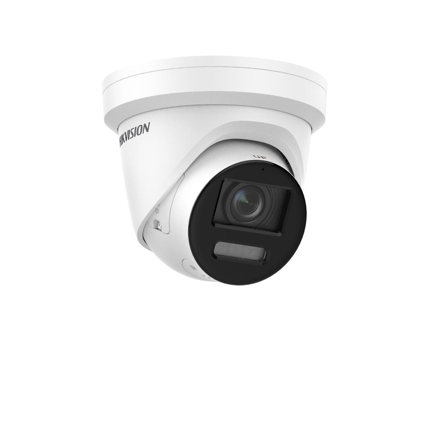 Hikvision CCTV 8 MP ColorVu Strobe Light and Audible Warning Fixed Turret Network Camera (DS-2CD2387G2-LSU/SL)