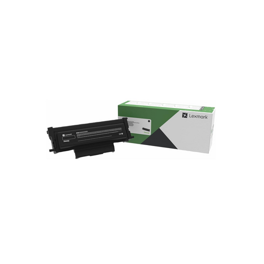 خرطوشة مسحوق الحبر الأسود لبرنامج إعادة التشغيل عالي الإنتاجية من Lexmark B221X00، رمادي/أبيض 