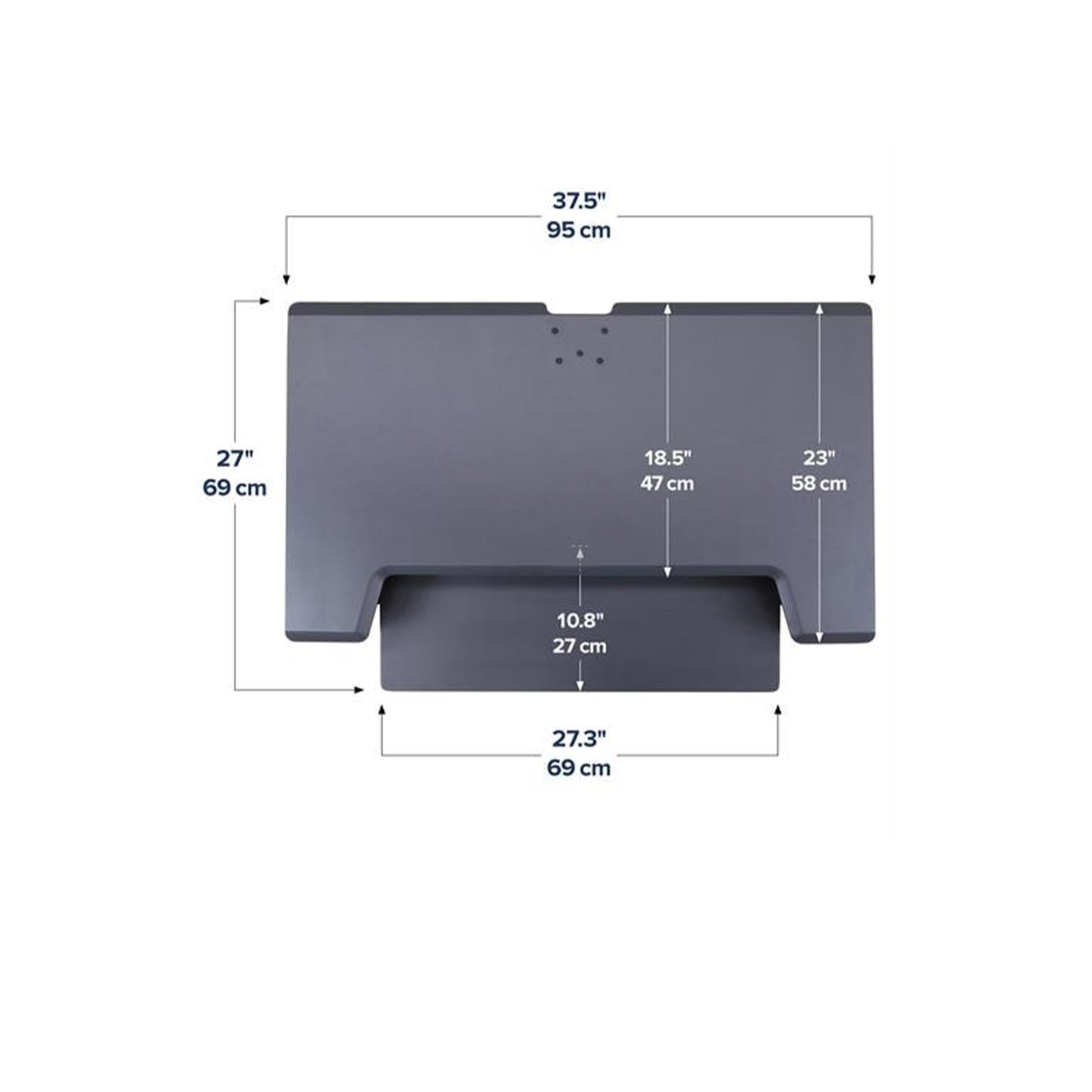 محطة عمل سطح المكتب Ergotron WorkFit-TL Sit-Stand (أسود) 