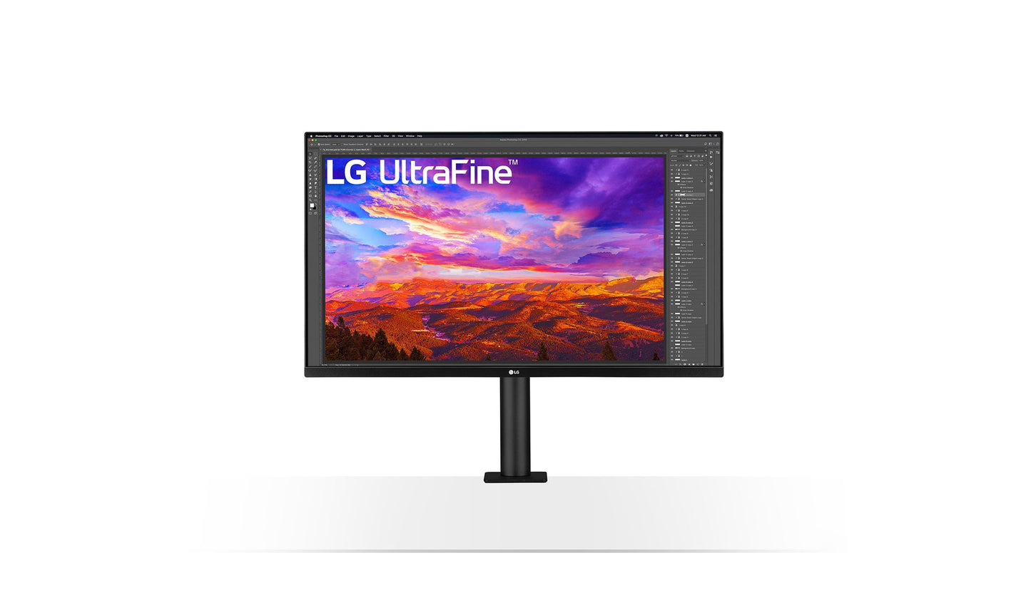 شاشة UltraFine™ UHD 4K Ergo IPS مقاس 31.5 بوصة مزودة بمنفذ USB Type-C™