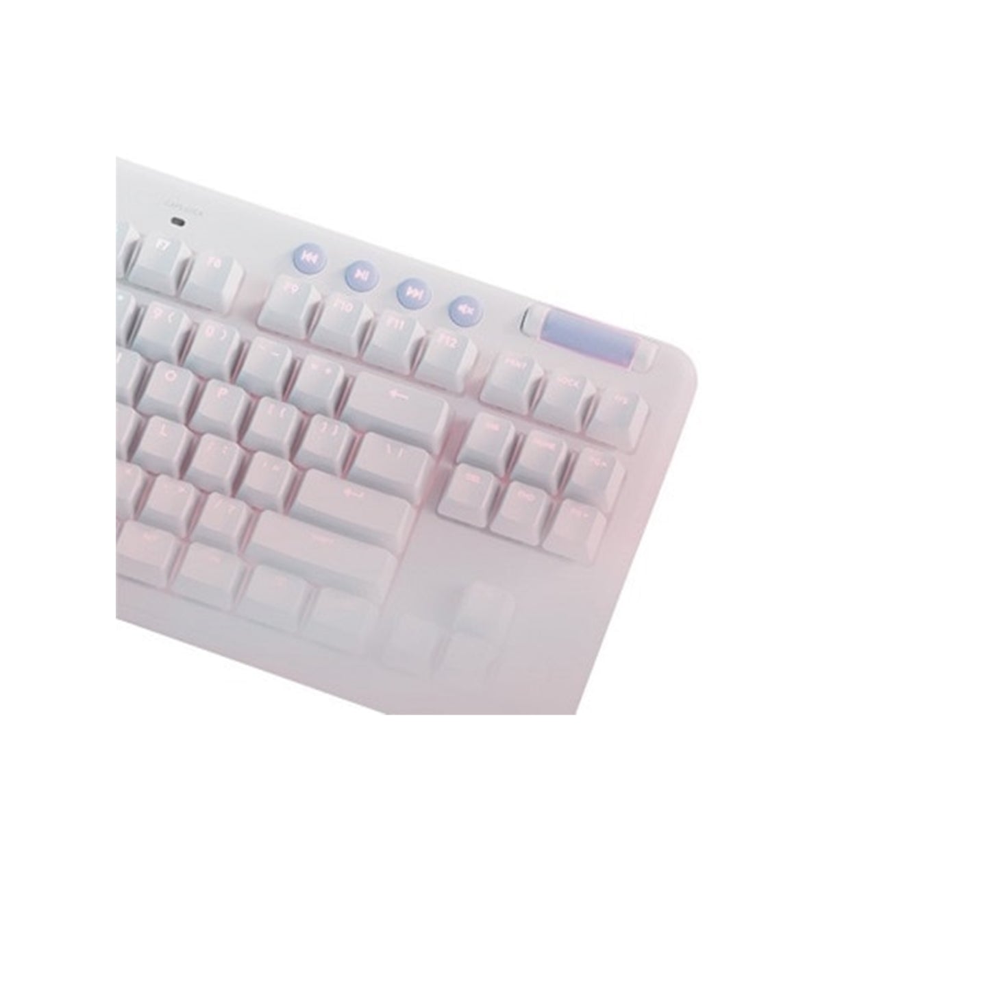 Logitech G715 Wireless Mechanical Gaming Keyboard with Tactile Switches (GX Brown), and Keyboard Palm Rest - White Mist - tenkeyless