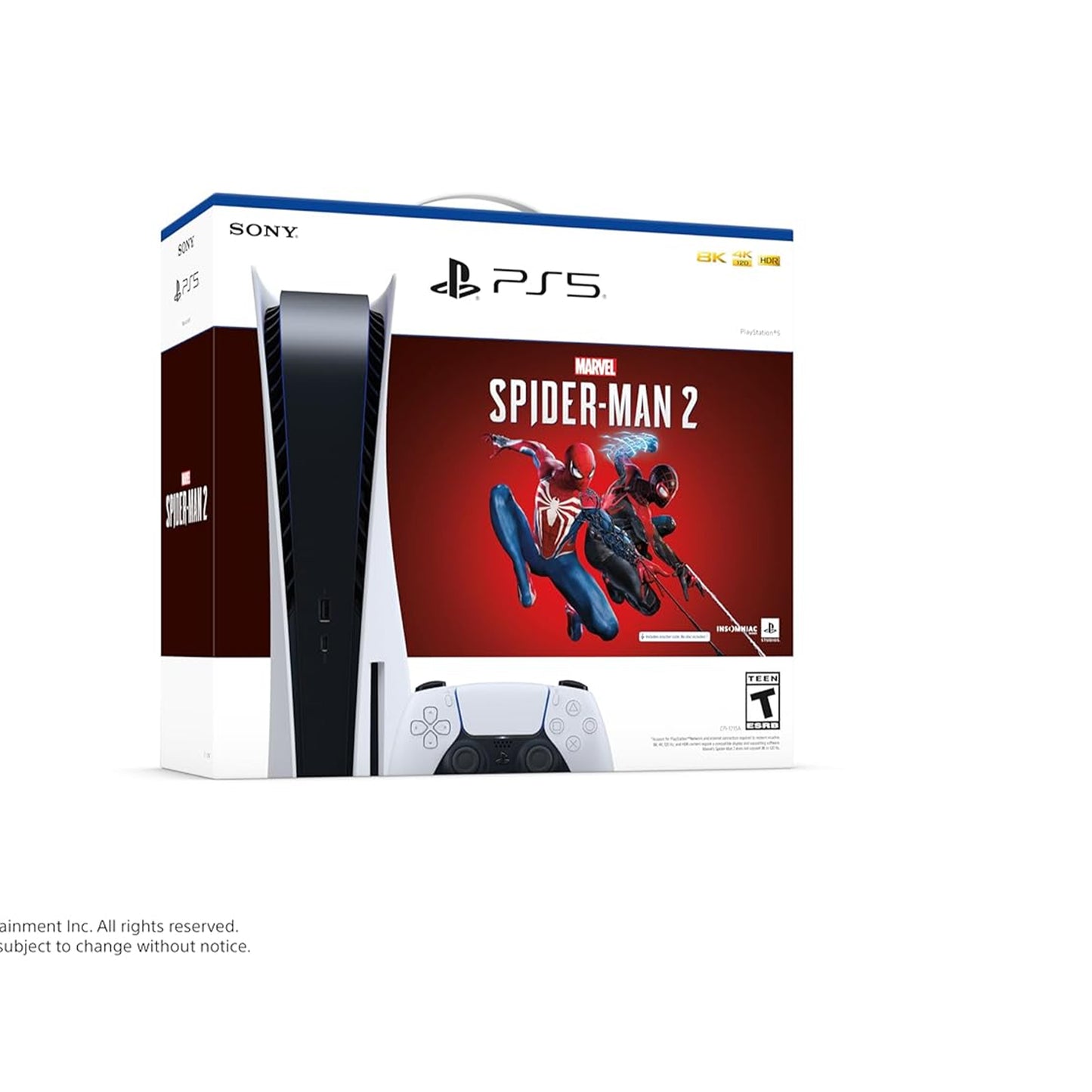 PlayStation®5 Console – Marvel’s Spider-Man 2 Bundle