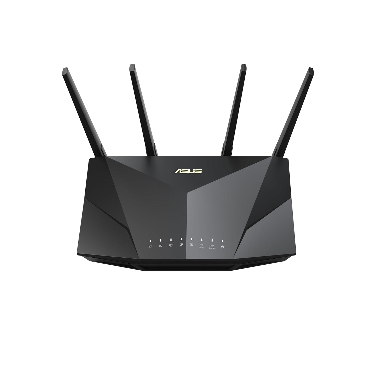 راوتر ASUS RT-AX5400 ثنائي النطاق WiFi 6 قابل للتمديد، يشمل أمان الإنترنت مدى الحياة، حماية فورية، أدوات تحكم أبوية متقدمة، شبكة VPN مدمجة، متوافق مع AiMesh، الألعاب والبث، المنزل الذكي 