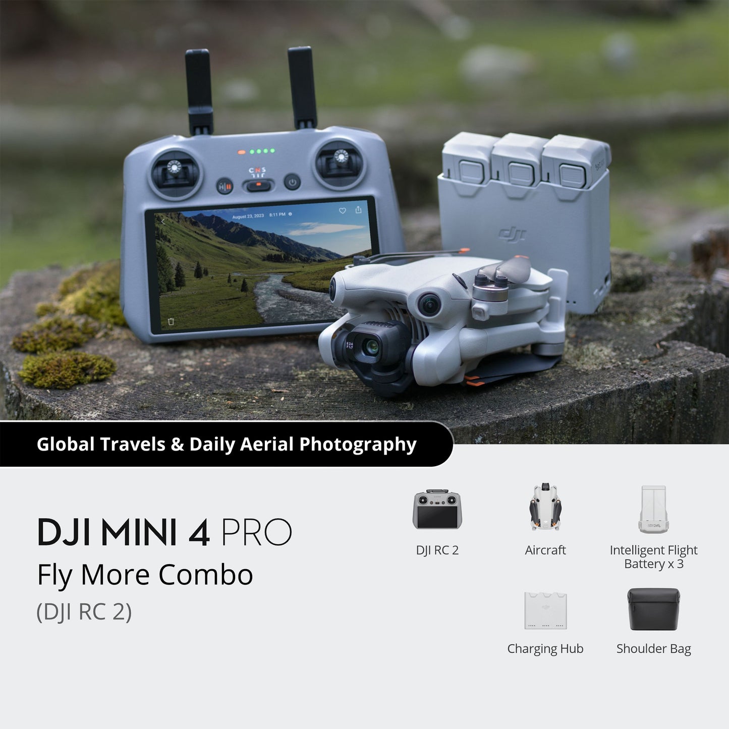 DJI Mini 4 Pro Fly More Combo (DJI RC 2)