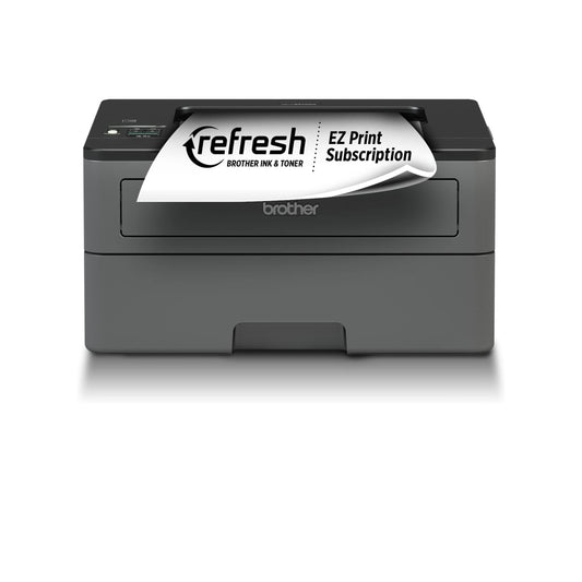 rother Compact Monochrome Laser Printer, HL-L2370DWXL Extended Print, Up to 2 Years of Printing Included, Wireless Printing