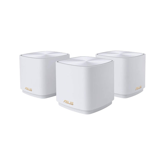 ASUS ZenWiFi XD4 Plus AX1800 Dual-band Mesh WiFi 6 System (XD4 Plus)-Whole home coverage up to 4,800 sq.ft & 25+ devices, 1800Mbps, AiMesh, Lifetime Free Internet Security, Parental Control, EasySetup