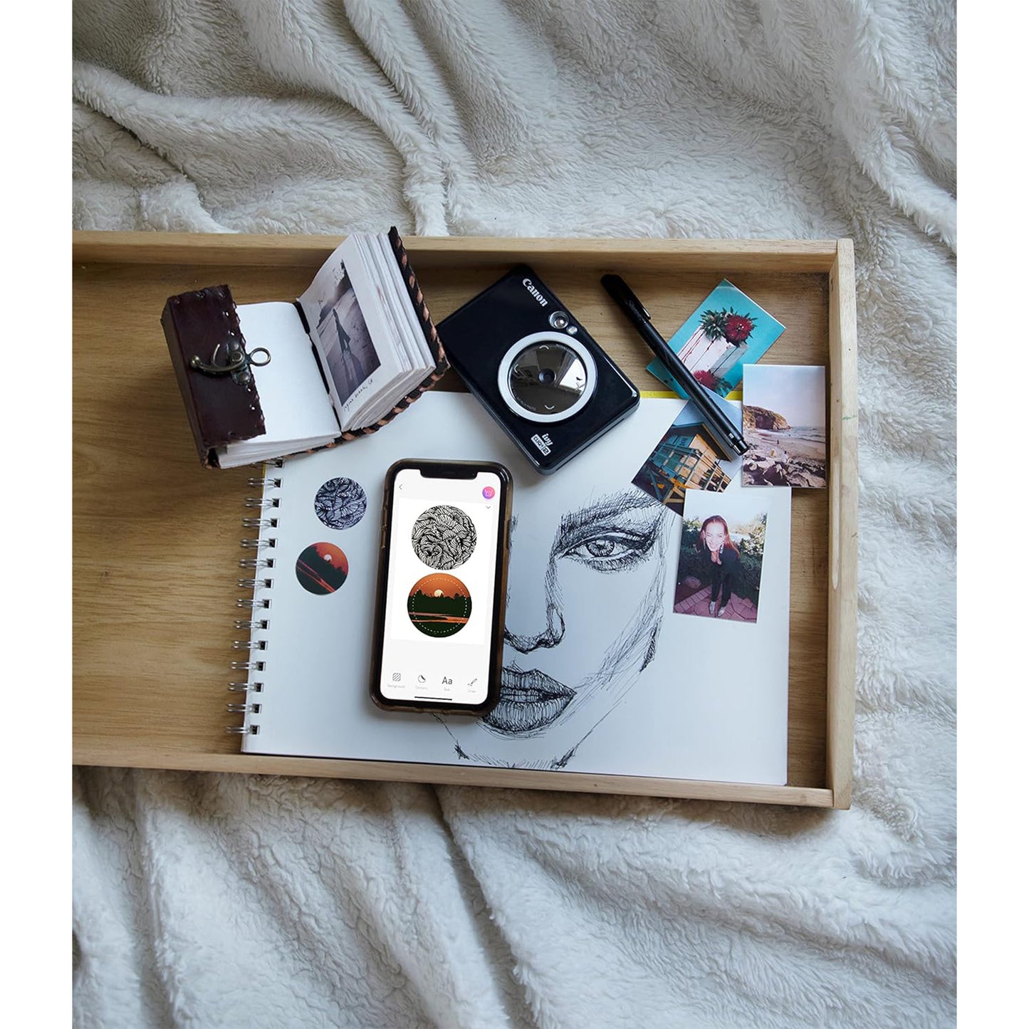 IVY CLIQ+2 Instant Camera Printer + App (Rose Gold)