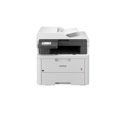 طابعة Brother MFC-L3720CDW لاسلكية رقمية ملونة الكل في واحد مع إخراج بجودة الليزر، نسخ، مسح ضوئي، فاكس، دوبلكس، هاتف محمول 