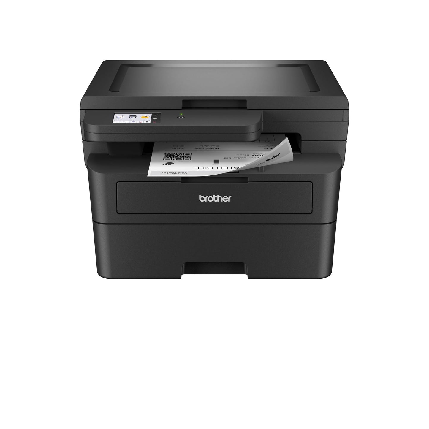 Brother HL-L2480DW Wireless Compact Monochrome Multi-Function Laser Printer with Copy and Scan, Duplex, Mobile, Black & White