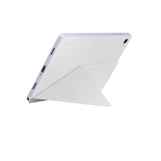 غطاء كتاب SAMSUNG Galaxy Tab A9+، حافظة حماية للكمبيوتر اللوحي، حامل قابل للطي مع أوضاع أفقية وصورة، حماية ضد الصدمات والخدوش، تشغيل/إيقاف الشاشة تلقائيًا، إصدار الولايات المتحدة، أبيض 