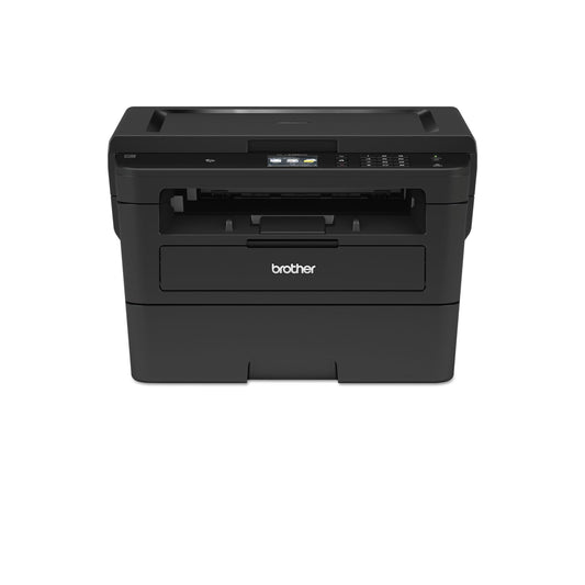 Brother Compact Monochrome Laser Printer, HLL2395DW, Flatbed Copy & Scan, Wireless Printing