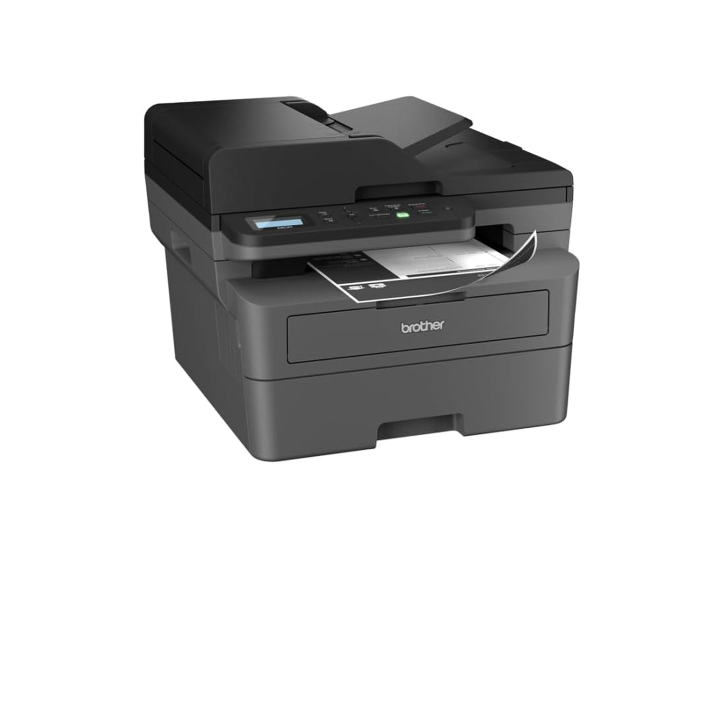 Brother DCP-L2640DW Wireless Compact Monochrome Multi-Function Laser Printer with Copy and Scan, Duplex, Mobile, Black & White