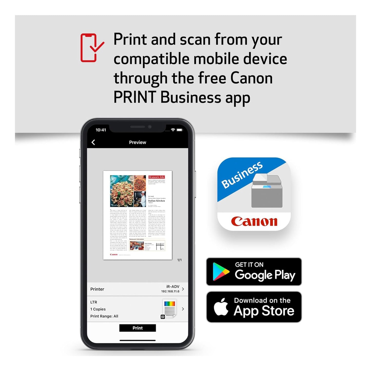 Canon® imageCLASS® MF455dw Wireless Laser All-In-One Monochrome Printer