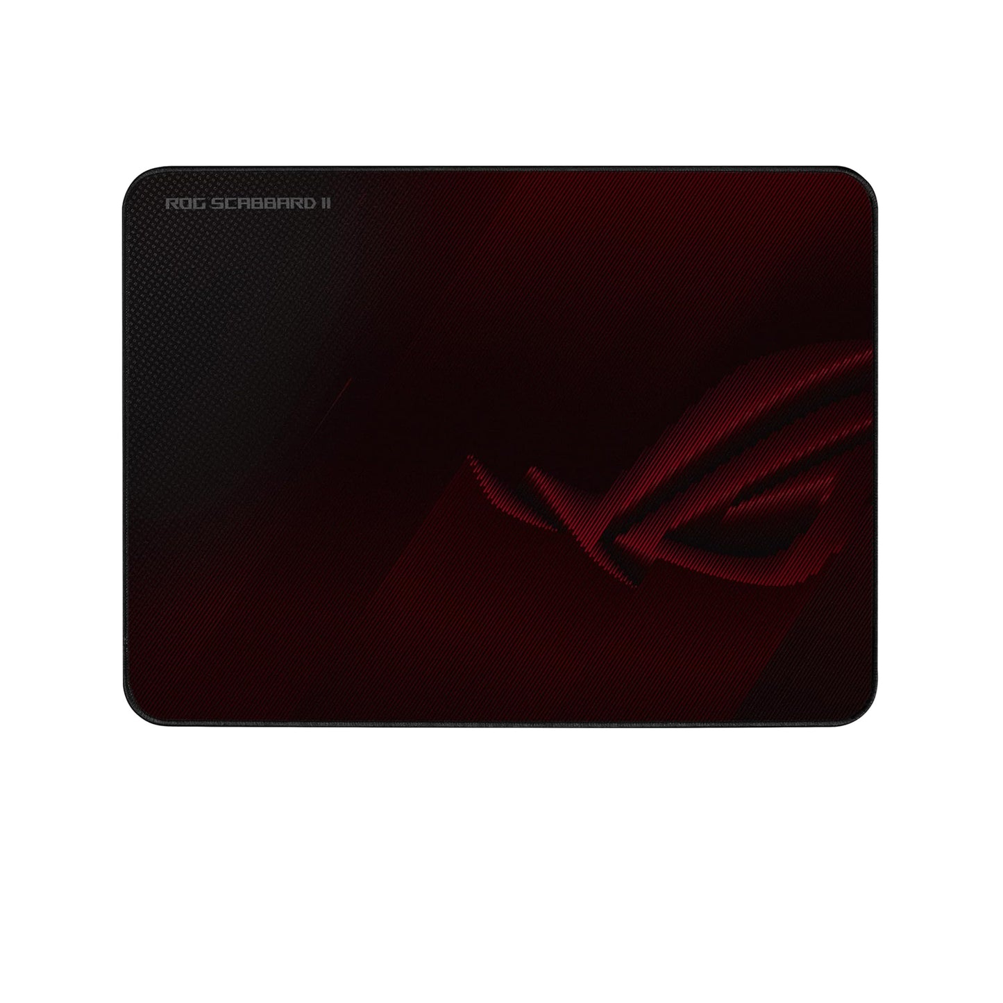 لوحة ماوس الألعاب ASUS ROG Scabbard II - سطح واقٍ مطلي بالنانو يطرد غبار الماء والزيت، وحواف مسطحة مخيطة مضادة للاهتراء، وقاعدة مطاطية غير قابلة للانزلاق، وسطح مُحسّن للانزلاق السلس والراحة 