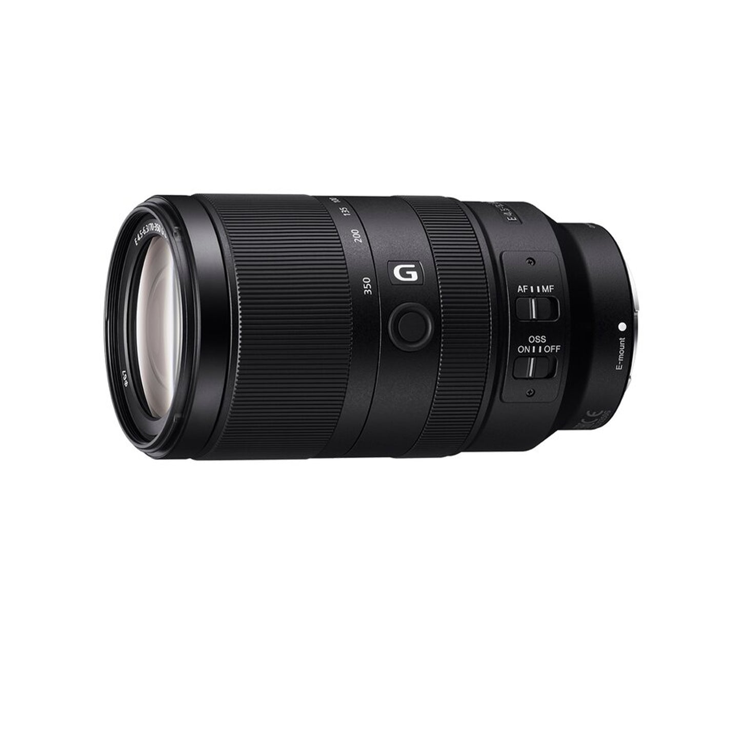 E 70–350 mm F4.5–6.3 G OSS APS-C Telephoto Zoom G Lens with Optical SteadyShot