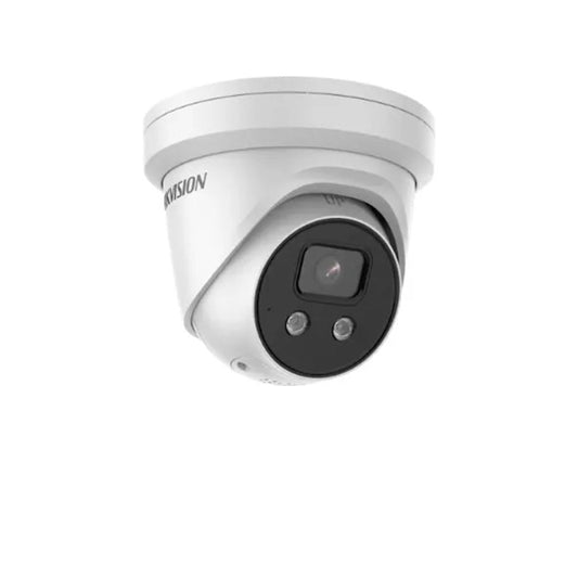 كاميرا هيكفيجن CCTV 4K AcuSense ستروب لايت وتحذير مسموع كاميرا شبكية ثابتة على شكل برج (DS-2CD2386G2-ISU/SL) 