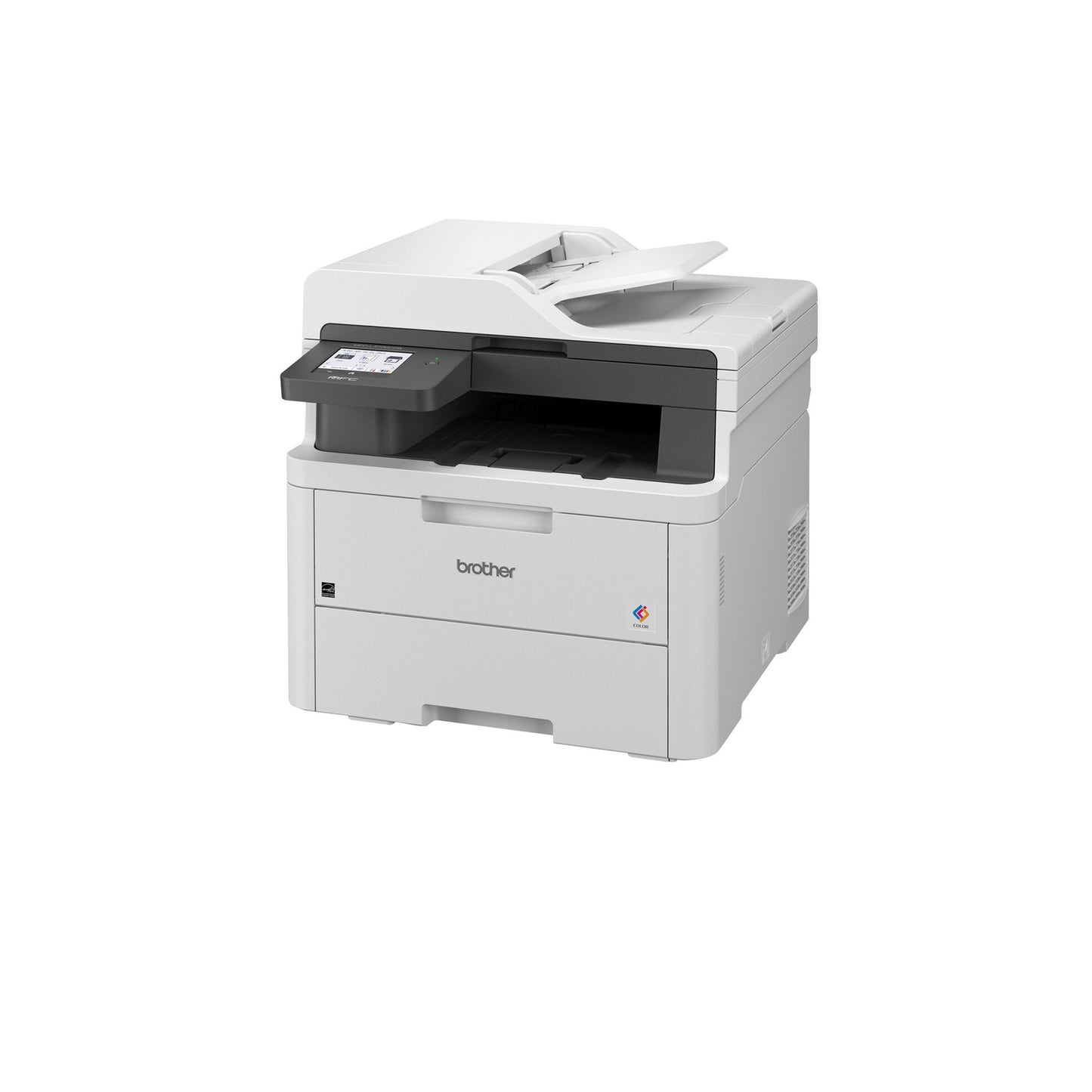 طابعة Brother MFC-L3720CDW لاسلكية رقمية ملونة الكل في واحد مع إخراج بجودة الليزر، نسخ، مسح ضوئي، فاكس، دوبلكس، هاتف محمول 