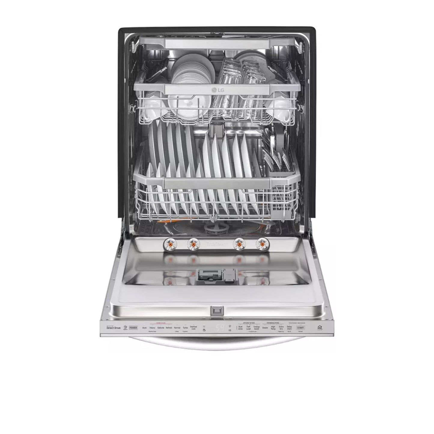 Top Control Smart wi-fi Enabled Dishwasher with QuadWash™ and TrueSteam