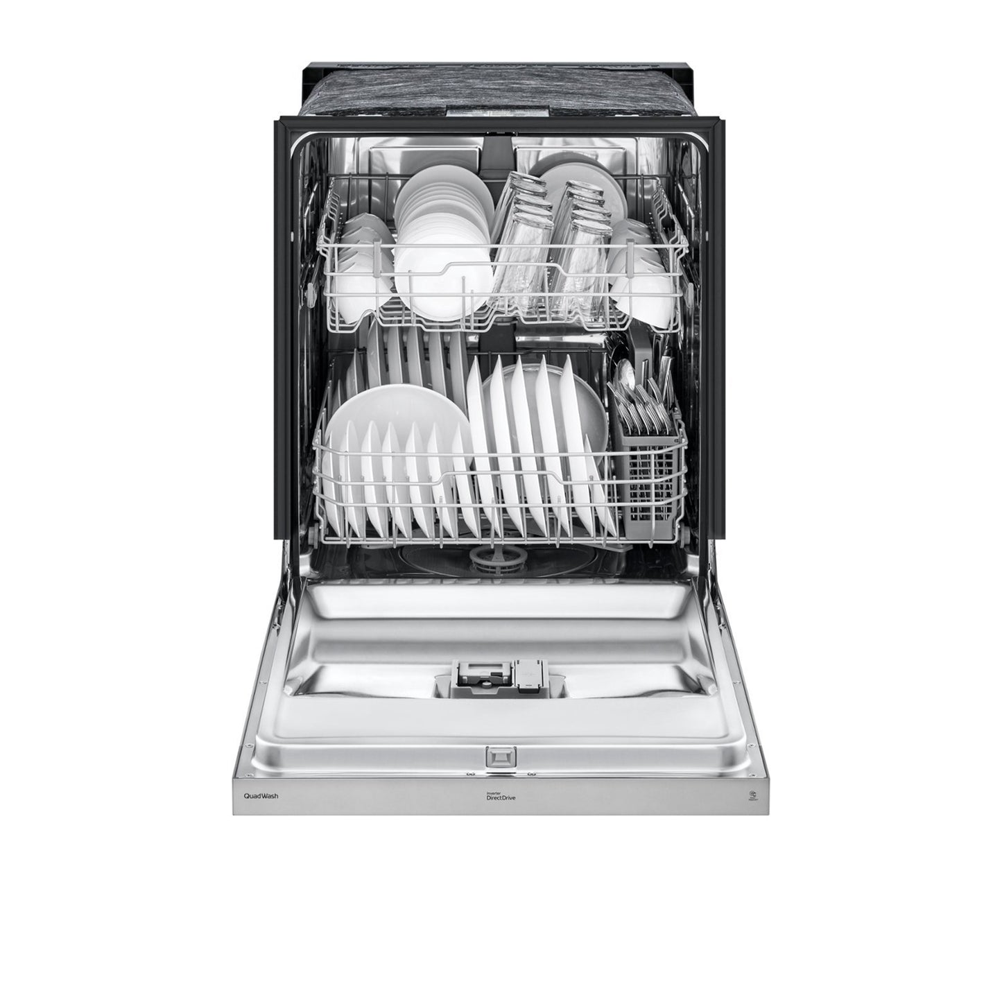 Front Control Dishwasher with QuadWash