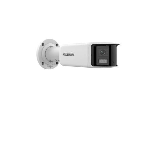 Hikvision CCTV 4 MP Panoramic AcuSense Fixed Bullet Network Camera (DS-2CD2T46G2P-ISU/SL)