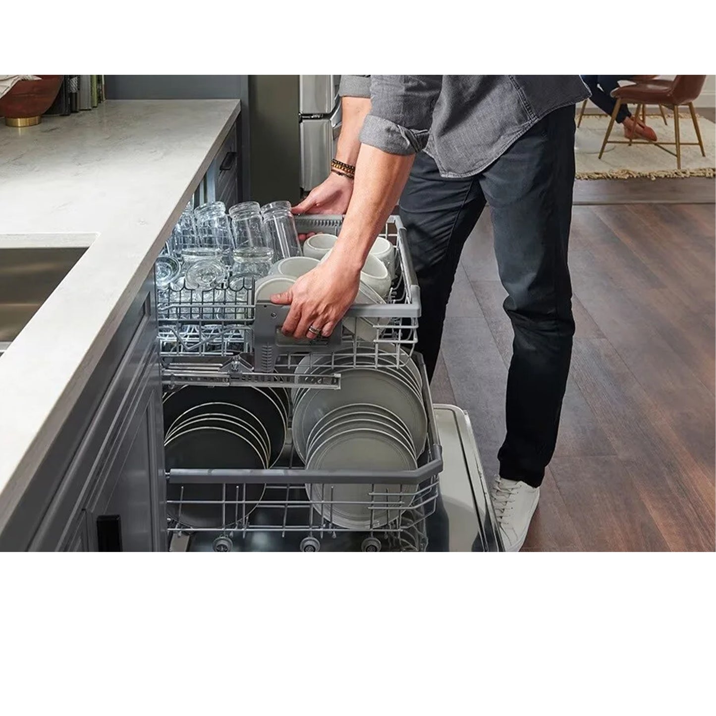 LG STUDIO Panel Ready Top Control Dishwasher with TrueSteam®