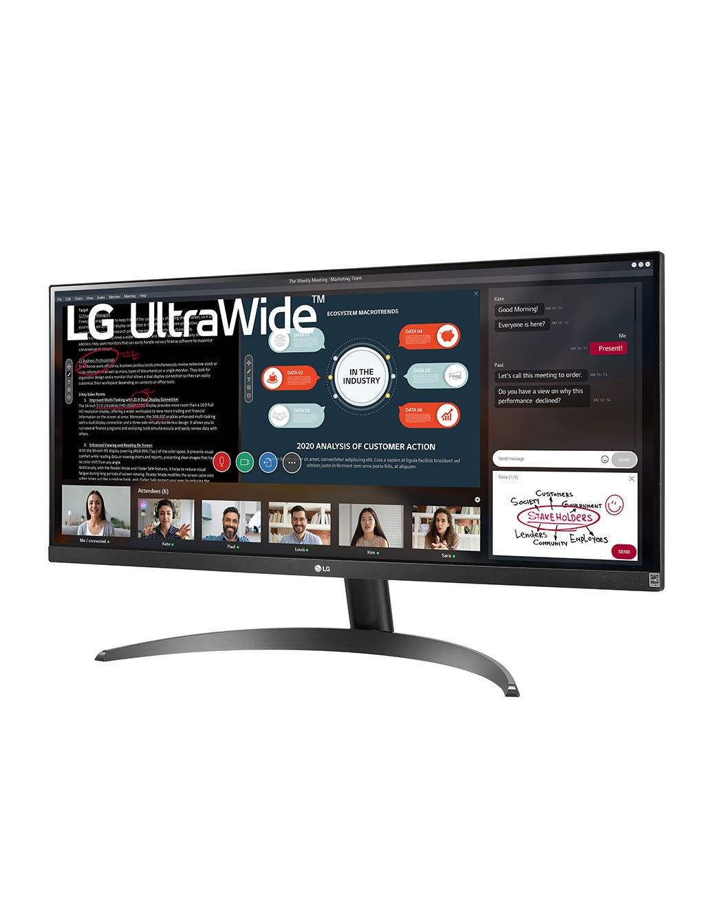 شاشة 29 بوصة 21:9 UltraWide™ Full HD IPS مع تقنية AMD FreeSync™ 