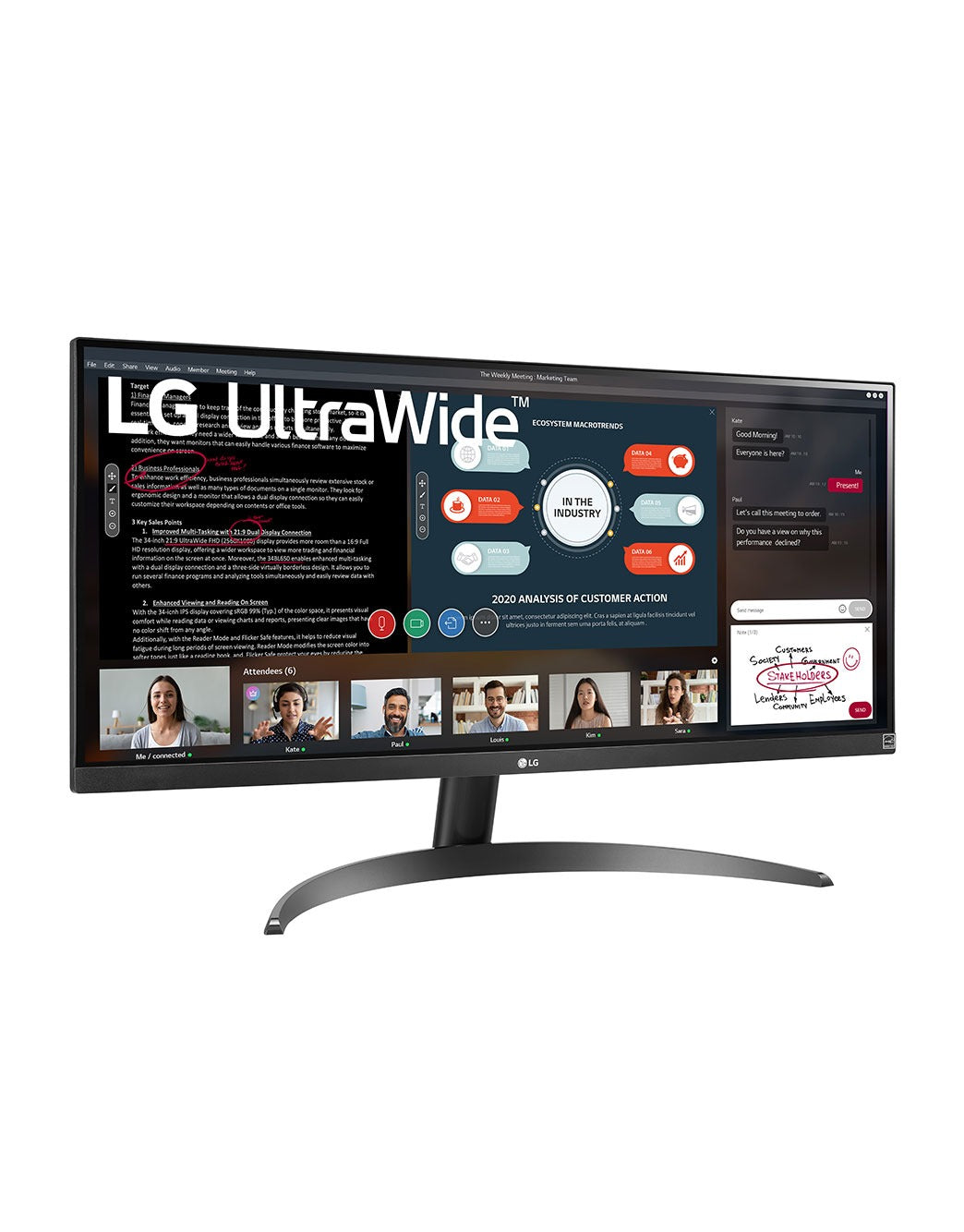 شاشة 29 بوصة 21:9 UltraWide™ Full HD IPS مع تقنية AMD FreeSync™ 