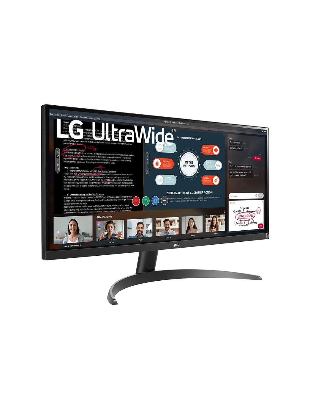 شاشة 29 بوصة 21:9 UltraWide™ Full HD IPS مع تقنية AMD FreeSync™ 