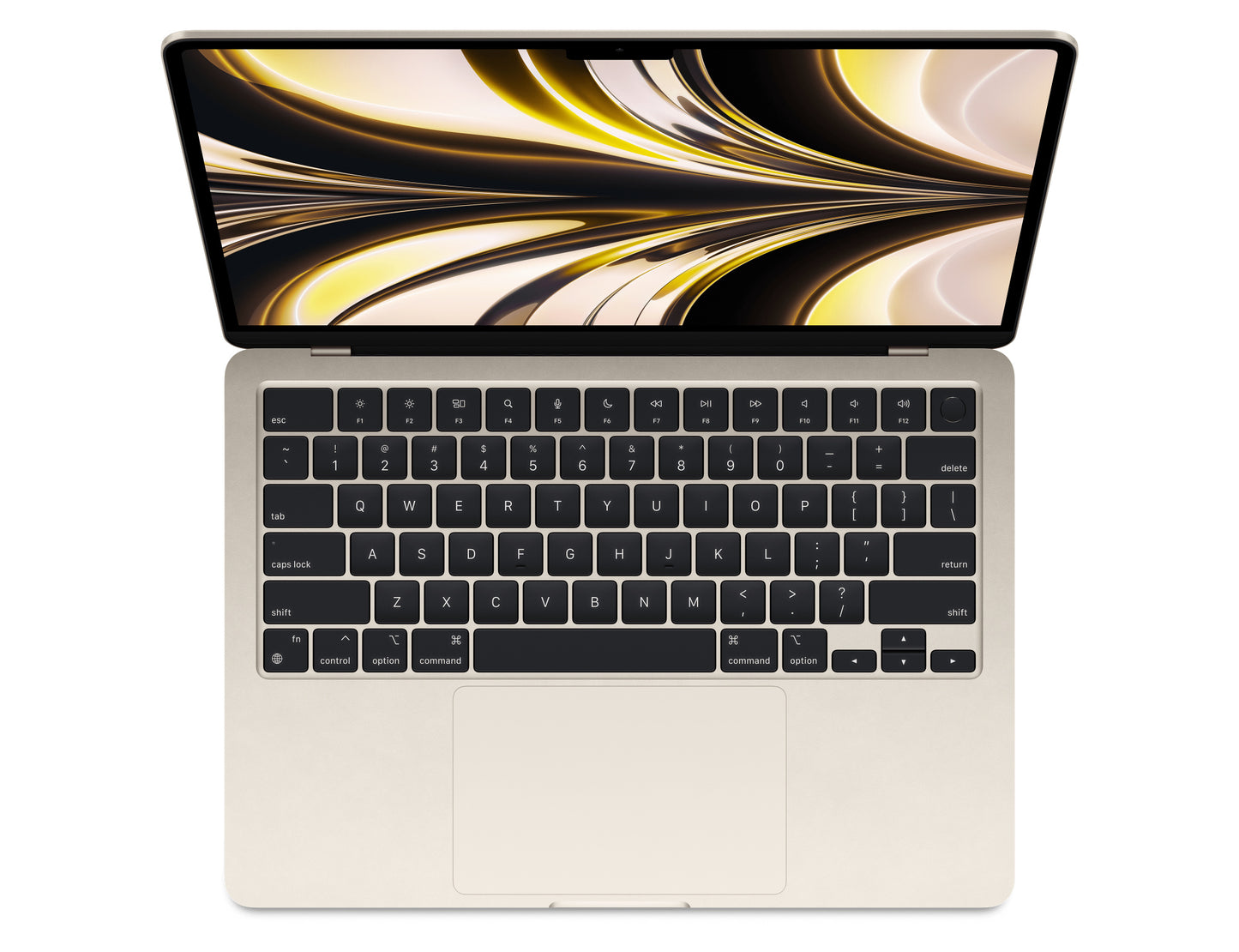 كمبيوتر محمول MacBook Air مقاس 13.6 بوصة - شريحة Apple M2 - ذاكرة 8 جيجابايت - SSD سعة 256 جيجابايت 