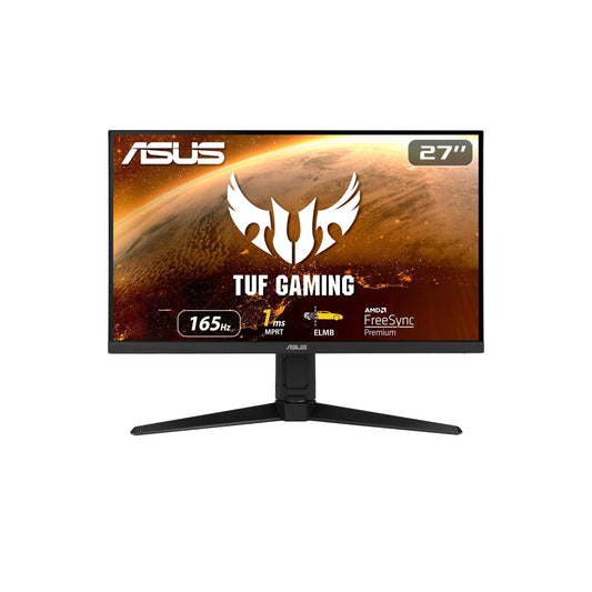ASUS TUF Gaming VG279QL1A 27” HDR Gaming Monitor, 1080P Full HD, 165Hz (Supports 144Hz), IPS, 1ms, FreeSync Premium, DisplayHDR 400, Extreme Low Motion Blur, Eye Care, HDMI DisplayPort, BLACK